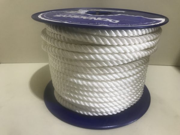 Donaghy's Polyethylene Silver Rope 14mm x 100m Reel - Splicing & Cutting