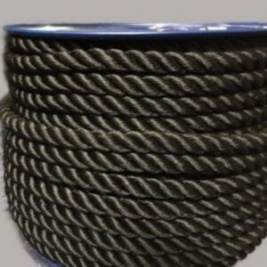 16MM x 100M POLYESTER ROPE BLACK