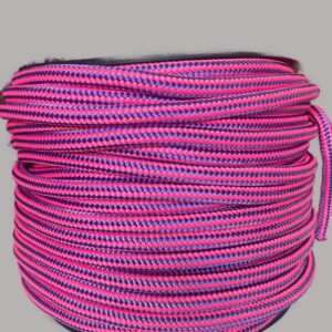 POLYESTER DOUBLE BRAID 16MM X 100MTR PINK/PURPLE