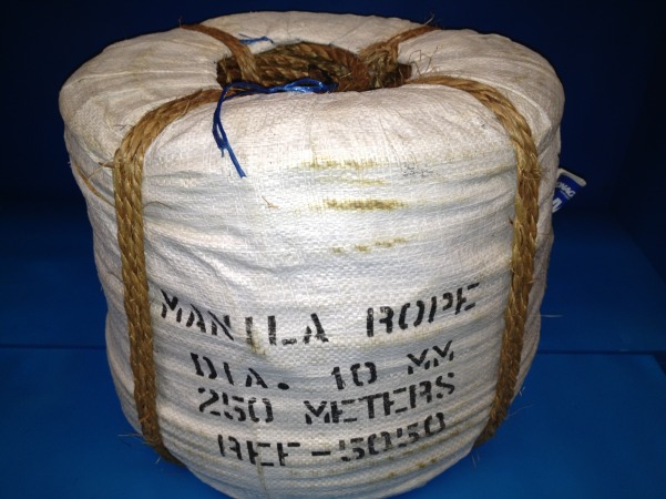Manila Rope 10mm x 250m Coil