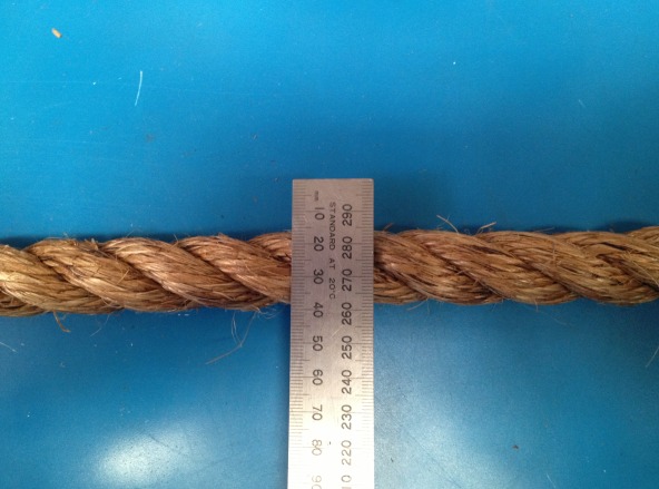 MANILA ROPE 20MM NATURAL FIBRE