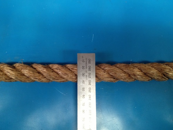 MANILA ROPE 32MM NATURAL FIBRE