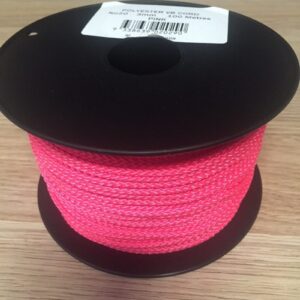 POLYESTER VB CORD 2MM X 100 MTRS PINK