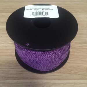 POLYESTER VB CORD 3MM X 100 MTRS  PURPLE