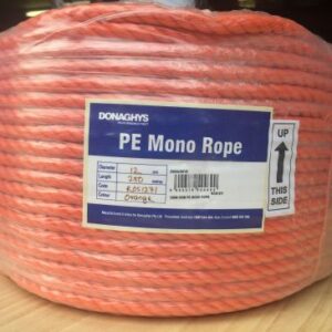 12MM X 250MTR POLYETHYLENE MONOFLIAMENT ORANGE