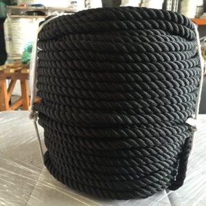 POLYPROPYLENE MULTIFLAMENT ROPE 12MM X 100M BLACK