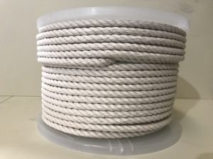 COTTON ROPE 6mm per metre MIN 15 MTRS