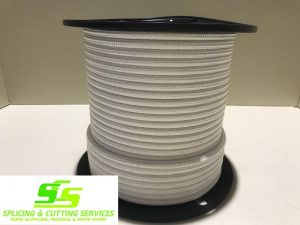 Rigging Cord White 6mm x 100mtr Double Braid Polyester