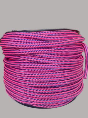 POLYESTER DOUBLE BRAID 16MM X 100MTR PINK/PURPLE
