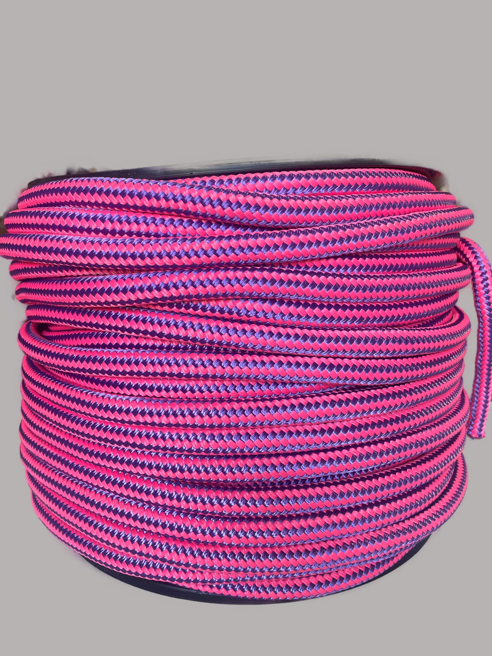 POLYESTER DOUBLE BRAID 16MM X 100MTR PINK/PURPLE