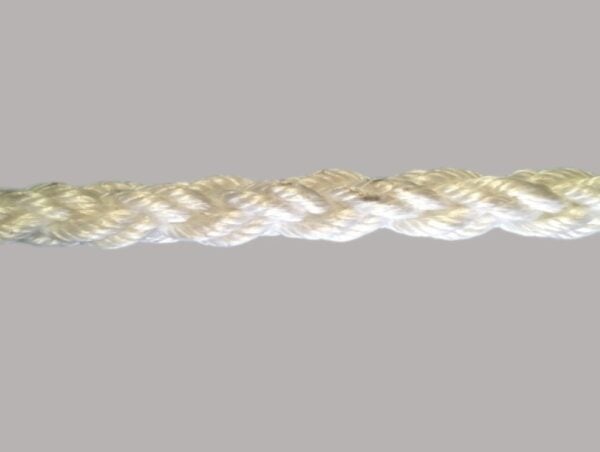 Polypropylene Rope Cut POLYPROPYLENE ROPE 20MM 8 STRAND PLAITED 125MT COIL - Splicing & Cutting