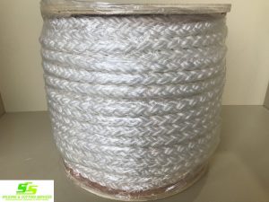 NYLON ROPE 12mm x 100m COIL 8 STRAND PLAITED